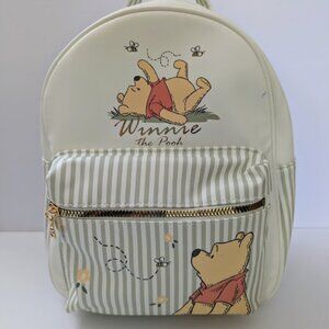 Primark Disney Winnie the Pooh Faux Leather Backpack Bag NEW